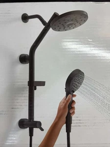Kohler Hydrorail R38001-G-BL 3-in-1 Multifunction Shower System Matte Black - Picture 1 of 6