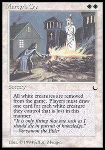 Martyr's Cry - Light Play MTG The Dark - Picture 1 of 1