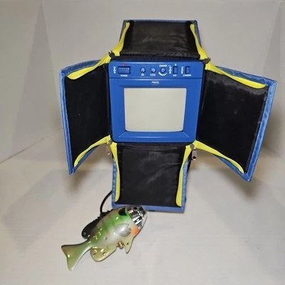 Sistema de visión submarina Aqua-Vu Scout cámara de peces monitor cable de alimentación estuche 50’ Foto 1 de 4