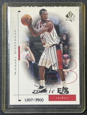 MICHAEL DICKERSON 1998-99 SP AUTHENTIC #104 ROOKIE RC 1207/3500 - Image 1 of 2