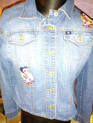 Chaqueta vaquera Betty Boop reciclada Cruel niña talla M Foto 1 de 4