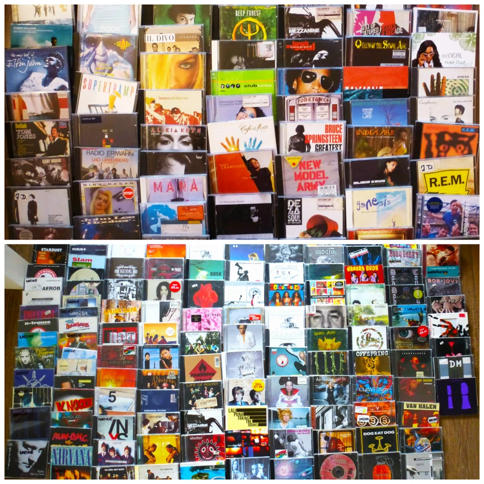 CD Sammlung 226 Stück + 49 Maxi CD Rock Pop R&B Heavy Crossover Stückpreis 0,46€ - Bild 1 von 4