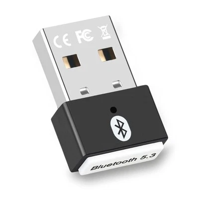 CONFITIK Adattatore Bluetooth USB 5.3, Collega e Usa Chiavetta Bluetooth per PC Laptop ED