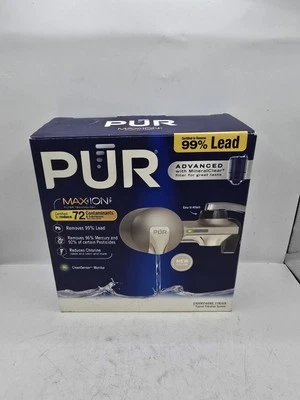 PUR PLUS PFM360F Champagne Finish Water Faucet Filtration System Miner (NEW) - Image 1 of 4