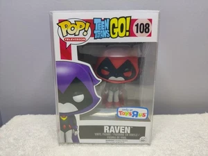 Funko Pop Teen Titans Go! Cuervo (rojo) solo en Toys R Us #108 con protector - Imagen 1 de 10