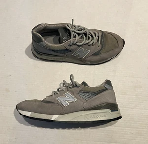 New Balance Made in USA 998 Core Grey - Rare Classic VTG - Mens Size 8 - Picture 1 of 11
