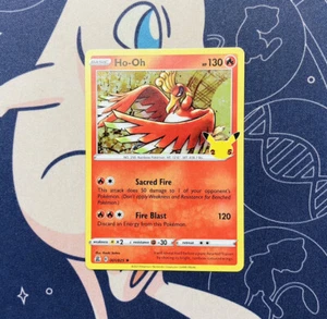 Pokémon TCG Ho-Oh Celebrations 001/025 Holo Holo Rare - Picture 1 of 1