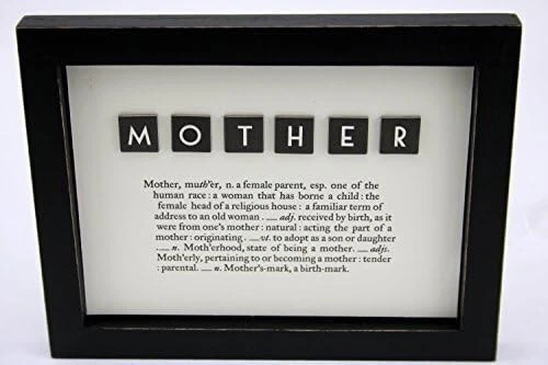 Nueva Imagen de Estilo Vintage por ESTE de INDIA con Extracto de Diccionario "MADRE Foto 1 de 1