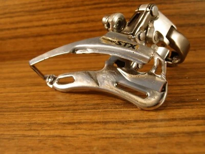 Desviador delantero MTB Shimano STX FD-MC30 1993 VÍA Japón tracción superior 28,6 mm Foto 1 de 4