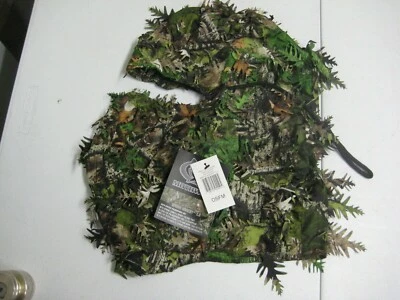  Turkey Hunting Camo 3D Leafy Facemask Hood Hat OSFM Mothwing Spring Mimicry 2.0 - Image 1 of 4