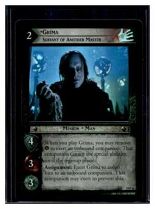 LOTR Lord of the Rings TCG CCG Ages End 19P16 Grima, Servant Another Master Foil - Picture 1 of 2