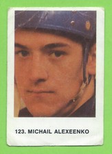 1973-74 Swedish Williams #123 Mikhail Alexeyenko Dynamo Moskva