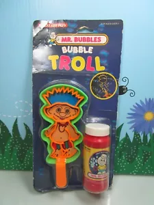 MR. BUBBLES BUBBLE TROLL (#2) - 1992 Tootsietoy Toy - NUEVO EN PAQUETE ORIGINAL - Imagen 1 de 8