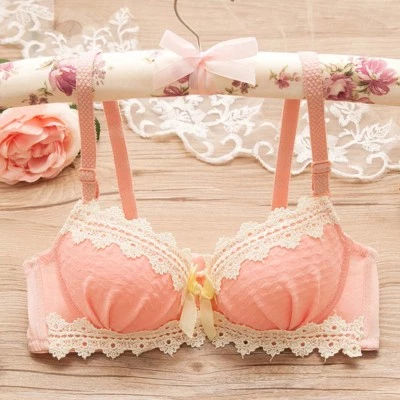 Women Push up Bras 30-36 AAA AAB Underwire Sexy Lingerie Small Breasts Brassiere - Image 1 of 4