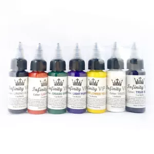 7 Stck. 30ml Professionelle Tattoo Tinte Farbe Set Pigment Schönheit Tattoo Tinten - Bild 1 von 9