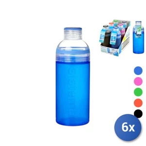 6x Sistema Hydrate Borracce in plastica con tappo 580 ml Colori assortiti MISTI) - Picture 1 of 3