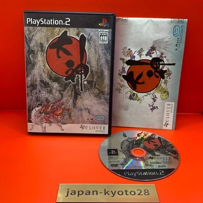 Okami PS2 Capcom Sony Playstation 2 From Japan JP - Image 1 of 4