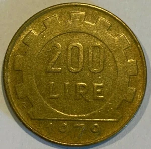 ITALIAN LIRA 1979 L 200 - Picture 1 of 2