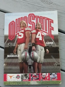 OHIO STATE GAMEDAY MAGAZINE of Scarlet & Gray Sept 10 2005 Hawk Mangold Texas - Picture 1 of 12