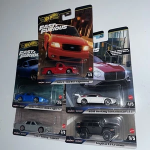 Hot Wheels 1996 Nissan 180SX Type X Fast and Furious Ford Toyota Fj Cruiser Set - Picture 1 of 9