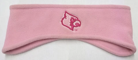 LOUISVILLE CARDINALS PINK MASCOT WINTER EAR MUFF WOMEN'S OSFM Cover