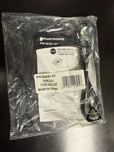 Pack de 6 - Cable Filtro Doble Repuesto Plantronics 66291-01 CS50 *Nuevo - Imagen 1 de 3