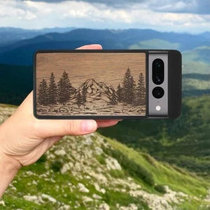 Nature - Wooden Google Pixel 8 Pro Case, Pixel 7A, Pixel 7, Pixel 6A, Pixel 6 - Photo 1 sur 19