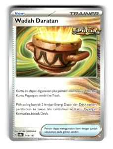 Pokemon Festival Terastal EX Prismatic Evolutions Mainland Container 143/187 - Picture 1 of 4