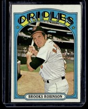1972 Topps Brooks Robinson Baltimore Orioles #550