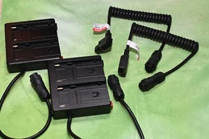 Aputure LS 60D & 2 X D-Tap To DC Cable & 2 NP-F Battery Plate Adapter - Picture 1 of 8