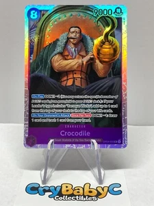 One Piece Crocodile OP04-060 Kingdoms of Intrigue Seven Warlords of the Sea SR - Imagen 1 de 4