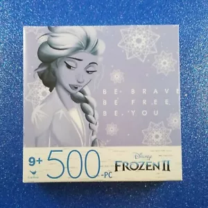 Rompecabezas Disney Frozen 2 500 piezas Be Brave Be Free Be You 11x14 pulgadas Nuevo y Sellado - Imagen 1 de 1