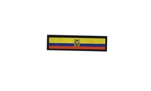 Patch printed embroidered travel souvenir biker backpack flag  ecuador - Picture 1 of 1