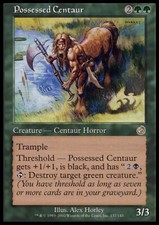 Magic the Gathering MTG Possessed Centaur (137) Torment   LP