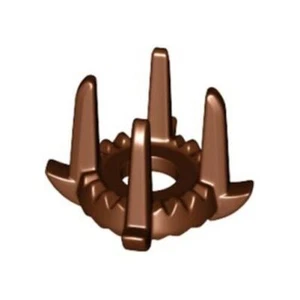 LEGO - Minifig, Headgear - Crown with 4 Tall Spikes - - PICK YOUR COLOR !! - Picture 1 of 2