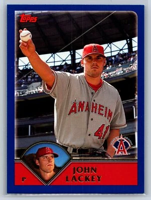 2003 Topps #596 John Lackey - Image 1 of 2