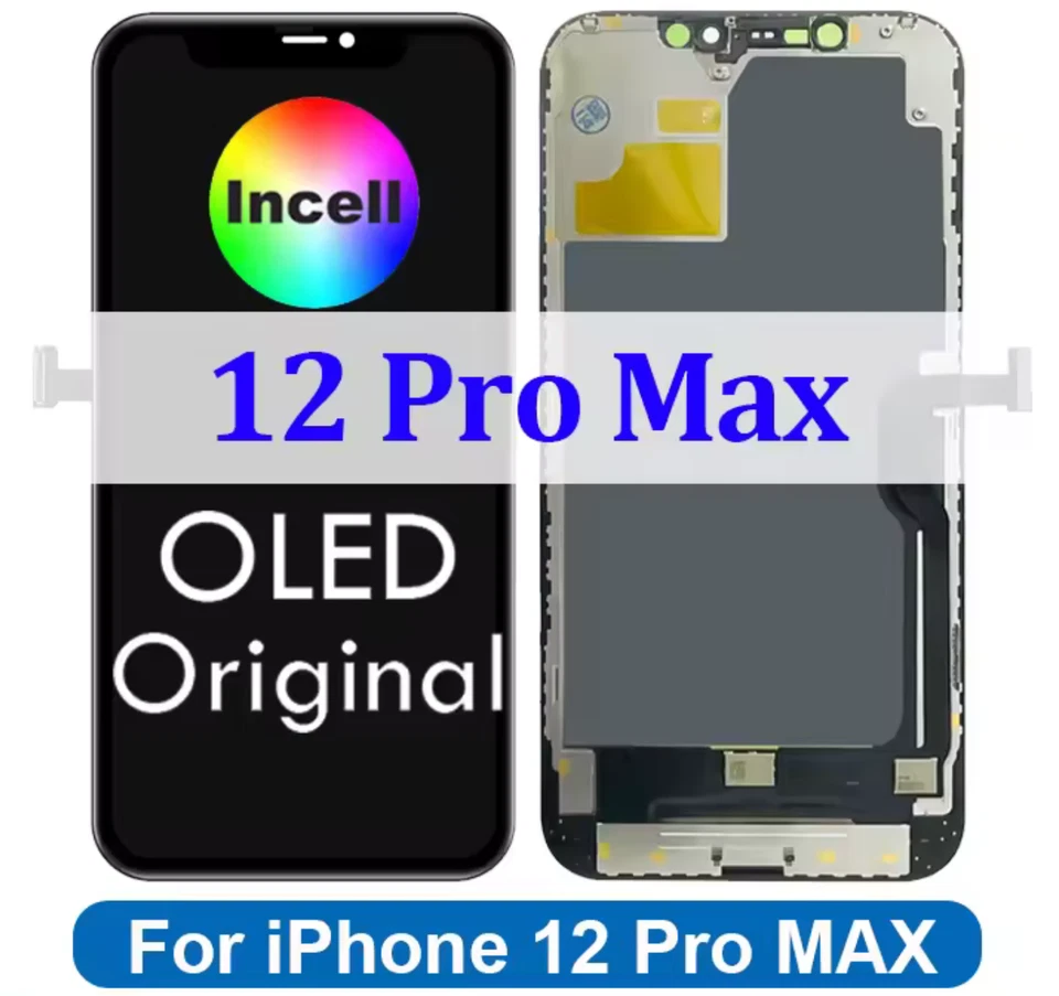 NEW iPhone 12 Pro Max Display LCD OLED Touch Digitizer Screen Frame Replacement - Image 1 of 1