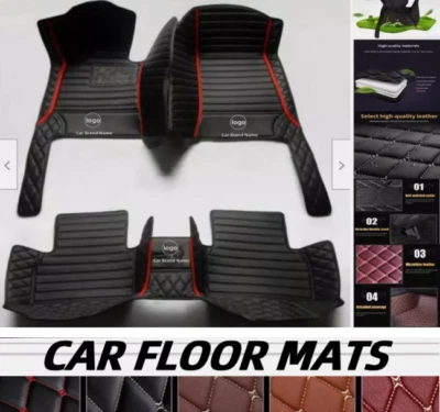 Fit Chevrolet Camaro Cobalt Corvette Car Floor Mats Cargo Liners Carpets Custom - Imagem 1 de 4