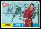 1968-69 Topps Nhl #29 Gordie Howe Hof Mr Hockey Vg-Ex Detroit Redwings Card