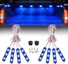 Nilight 8Pcs Truck Pickup Bed Light 24Led Cargo Rock Lighting Kits With Switch