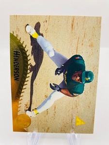 1995 Pinnacle- Rickey Henderson #201- Oakland Athletics