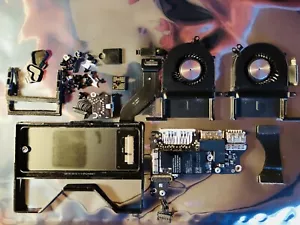 Ventilatori MacBook Pro 13 Retina A1425 E 2013 Wifi Hdd Caddy io board viti altoparlanti - Foto 1 di 6