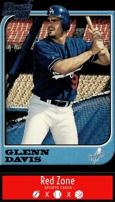 1997 Bowman - #434 Glenn Davis NM Set Break. - Image 1 of 2