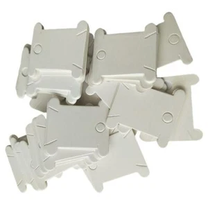 400Pcs Hard Cardboard Floss Bobbins Thread Bobbin Winding Board DIY Reel - Picture 1 of 8