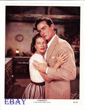 Yvonne De Carlo Sombrero VINTAGE Color Card