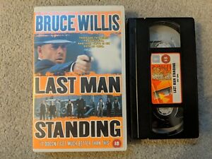 Last Man Standing VHS Video Big Box Ex Rental Large Case EIV