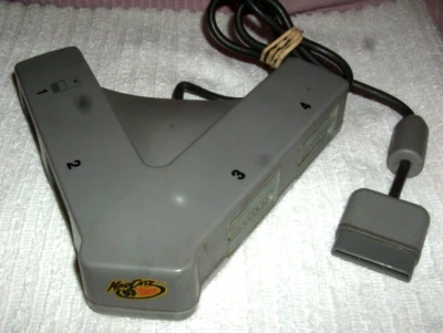 PLAYSTATION ONE "MAD CATZ" MULTITAP FOR THE PS1) WORKING ORDER - TESTED - VGC - Image 1 of 4