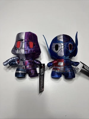 Juguete de peluche Transformers Optimus Prime y Megatron DZNR nuevo Foto 1 de 4
