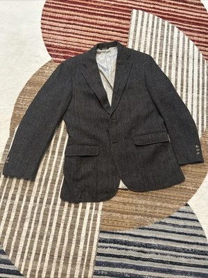 Corbin Vintage Men's Blazer Jacket Sport Coat Size 42R Grayish/Red Woven Tweed - Image 1 of 4