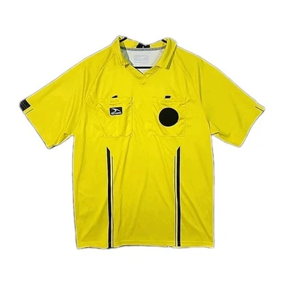 Camiseta de árbitro de la Federación de Fútbol de Estados Unidos Score para hombre talla XL camiseta amarilla Foto 1 de 4